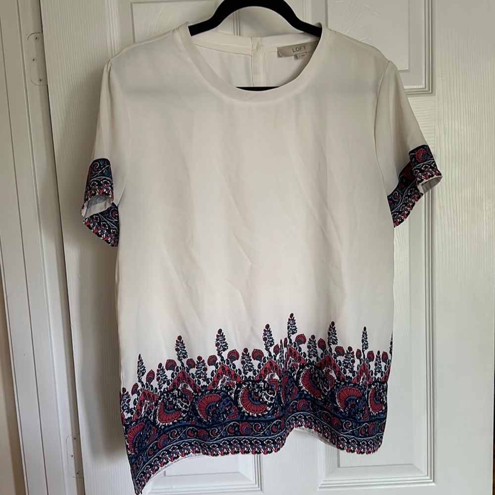 Loft Patterned Blouse